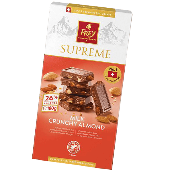 Frey Crunchy Almond 180g